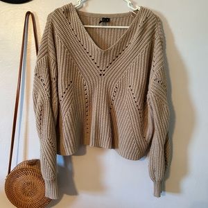 Moon & Madison beige sweater